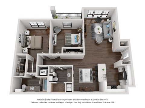 San Paloma B1 - 1140 SQFT